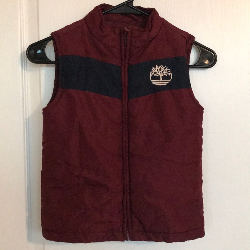 Timberland boys puffy vest